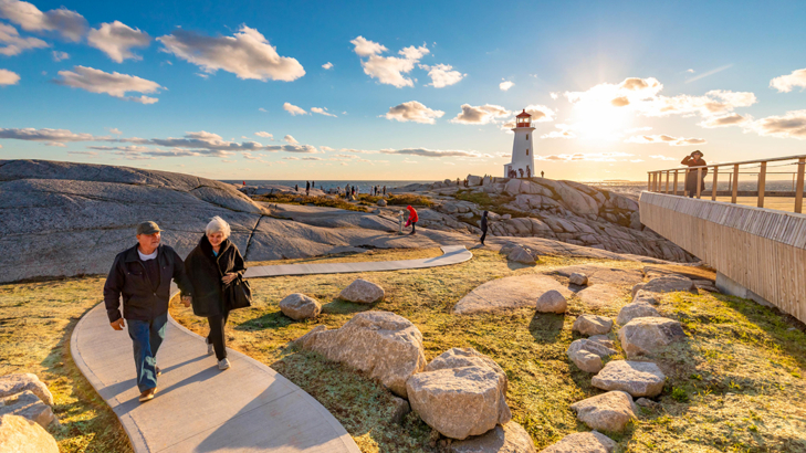 Kanada Nova Scotia Peggys Cove Foto Tourism Nova Scotia Acorn Art